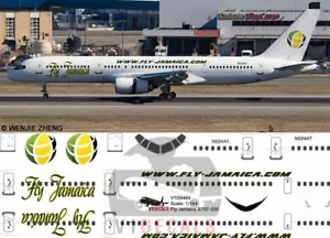 V1 Decals Boeing 757-200 Fly Jamaica for 1/144 Minicraft Model Airplane Kit - Bild 1 von 9
