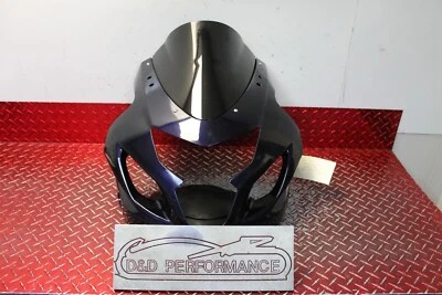 2004 - 2005 GSXR 600 750 AFTERMARKET ZXMT UPPER FAIRING W WINDSCREEN GX376 - Image 1 of 4