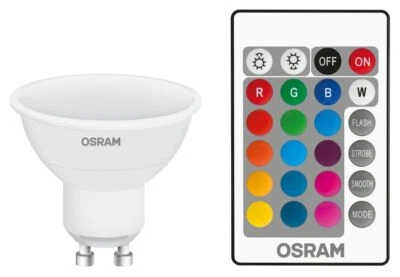 Osram Star+ RGBW LED Lampe Punkt GU10 EEK: G 250 lm entspricht 25 W Dimmbar - Bild 1 von 4