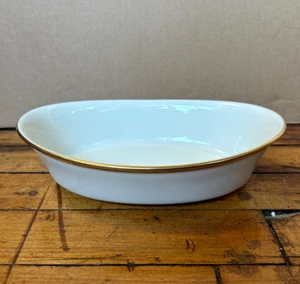Lenox Dimension Collection Eternal Serving Bowl Dish 9" Size 24 kt Gold Accent - Picture 1 of 9