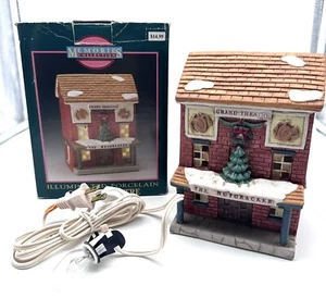 Vintage Memories Collection Illuminated Porcelain Grand Theatre W/Box Christmas - Picture 1 of 10