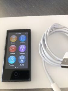 Apple iPod nano 7. Generation Schiefer (16 GB). NEUE AKKU. EINWANDFREIER BILDSCHIRM V10