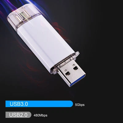 32GB Dual Type-C OTG Flash Drive USB Memory Stick U Disk for Android phone PC - Image 1 of 4