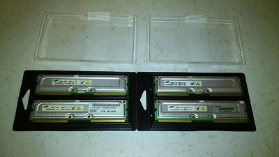4x Samsung 256MB/ 16 ECC = 1GB total - used - Image 1 of 4
