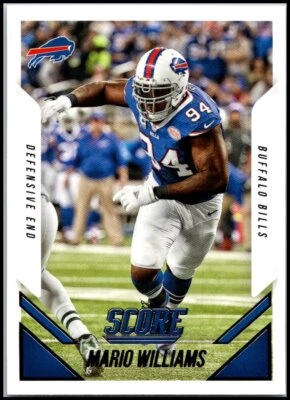 2015 Score   #196 Mario Williams FREE SHIPPING! - Image 1 of 2
