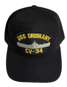 Marina de los Estados Unidos - Gorra de pelota militar USS ORISKANY CV-34 - negra - Imagen 1 de 1