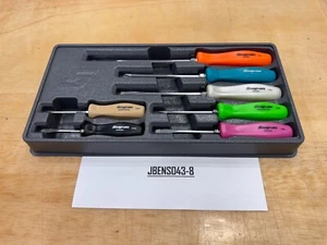 Snap-on Tools MULTI-COLOR 7pc Hard Grip Combination Screwdriver Set SDDX70AMC - Foto 1 di 9