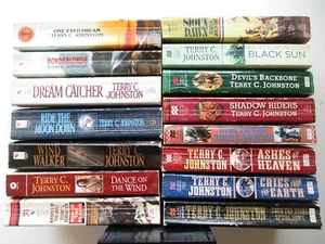 TERRY C. JOHNSTON 15 Western Bücher Lot 8 PLAINSMEN SON OF PLAINS Serie INDISCH + - Bild 1 von 3