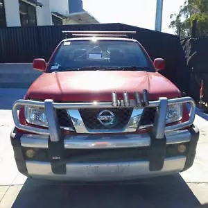 NISSAN NAVARA D40 (VIN MNT), BULL BAR-ALLOY (FACTORY), THAI BUILD, 09/ - Picture 1 of 5