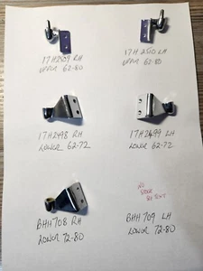 QUARTER LIGHT WINDOW PIVOT mgb mgc 62-72 qtr 1/4 17h2498 17h2499 bhh708 bhh709 - Picture 1 of 8