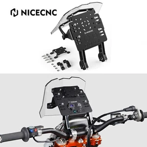 GPS Mount Bracket Kit For KTM 125-530 EXC EXC-F SX SX-F XC XC-F XC-W XCF-W 04-24 - Foto 1 di 16