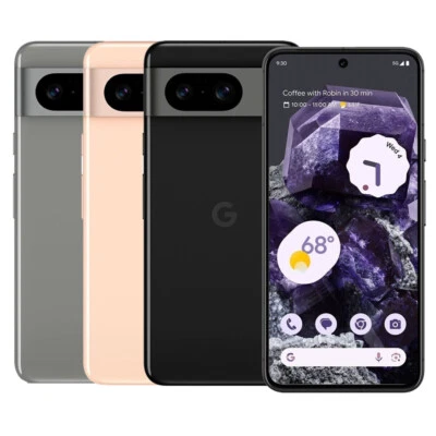 Nuovo Google Pixel 8 (5G) - 128GB/256GB - Smartphone Sbloccato Nero/Grigio/Rosa - Immagine 1 di 4