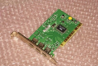 VIA 1394 FireWire FW400 Controller - PCI Karte - VIA VT6306 820010399 - 3x Port - Image 1 of 2