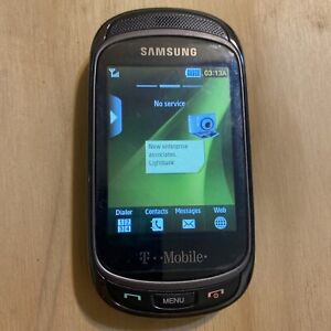 Samsung Gravity Touch SGH-T669B - Black (Unlocked) Cellular Phone