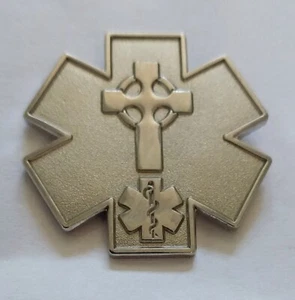 EMS/EMT KELTISCHES KREUZ IRISCHE ANSTECKNADEL - Bild 1 von 1