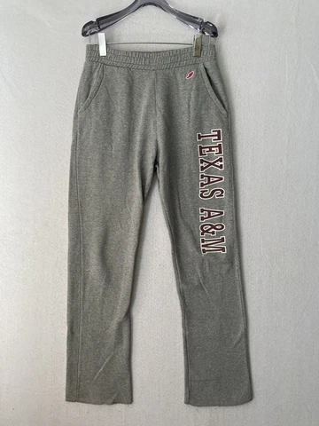 League Women's Texas A&M Aggies Gray Flared Sweatpants Small Cover