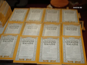 1946 National Geographic 12 ISSUES Full Set January - December with 2 Inserts - Imagen 1 de 3