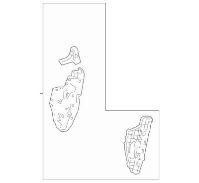 Actuador bloqueo derecho mercedes-benz cl65 63 amg cl600 cl550 2007-2014 2217207835 Foto 1 de 3