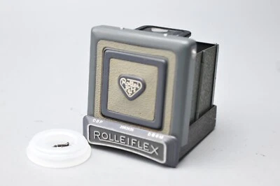 Rollei Rollieflex Waist Level Finder for Grey Baby TLR Film Camera w/screws - Image 1 of 4