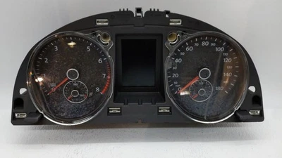 2010-2011 Volkswagen Cc Speedometer Instrument Cluster Gauges ZOUCU - Image 1 of 4
