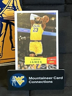 LeBron James - 2025-26 NBA Living Set® - Card #1 - 1957-58 Design - Image 1 of 4