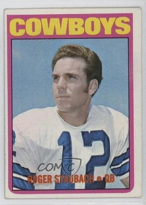 1972 Topps Roger Staubach #200 Rookie RC HOF - Image 1 of 2