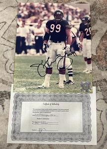 Jim Flanigan Signed 8x10 COA Photo Autograph 8x10 Chicago Bears NFL Licensed - Picture 1 of 6