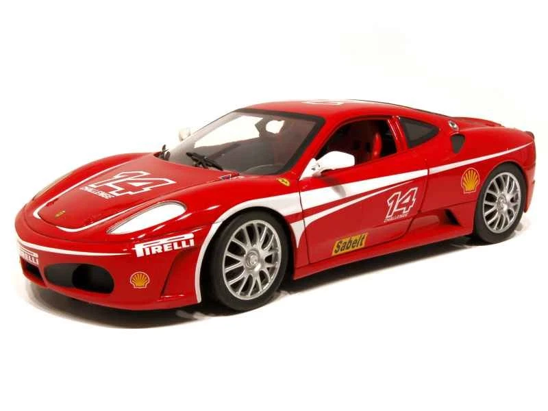 2005 Ferrari F430 Challenge #14 Rojo 1 18 Hot Wheels P4403