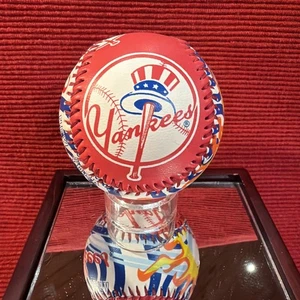 New York Yankees 1999 Play By Play Souvenir Sammlerstück Baseball - Bild 1 von 6