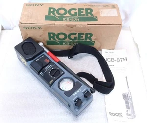 Sony ICB-87H 8-kanałowy legalny nadajnik-odbiornik radiowy CB Radio szynka Testowany działający Japonia UŻYWANY - Zdjęcie 1 z 12