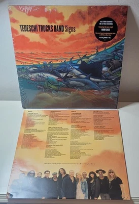 Tedeschi Trucks Band Signs New Vinyl Record! W/7" Of Hard Case & Lyric Sheet - Imagem 1 de 4