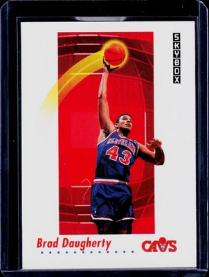 Baloncesto 1991-92 SkyBox #47 Brad Daugherty Cleveland Cavaliers Foto 1 de 2