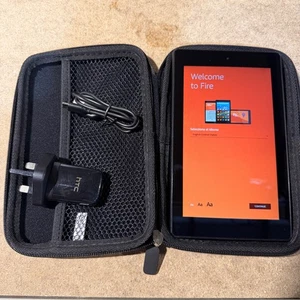 Used Amazon Fire 7 (7th Generation) 7 inch 8GB WIFI Tablet Computer Bundle - Picture 1 of 3
