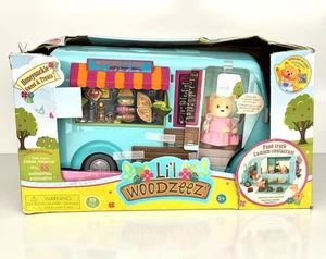 Lil’ Woodzeez Honeysuckle Sweets & Treats Food Truck with 88 Accessories New - Picture 1 of 15