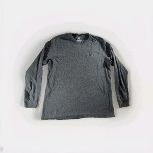 Psycho Bunny Pima Cotton Long Sleeve Gray Crewneck Tshirt Size 5 - Picture 1 of 10