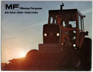 MASSEY FERGUSON BIG ROW CROP TRACTORS BROCHURE, SEE PICS., 36 PAGES, 1980s? - Picture 1 of 3