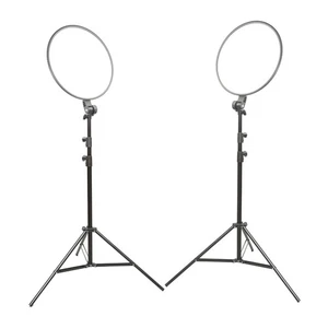 GLOWPAD 450S Slim-Profiled Daylight Balanced LED Panel Twin Kit - 5600K, CRI 95 - Bild 1 von 7