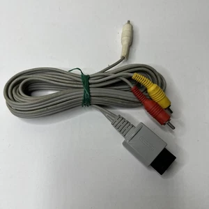 Cable AV Audio Video Original OEM Nintendo Wii Y Wii U - Imagen 1 de 7