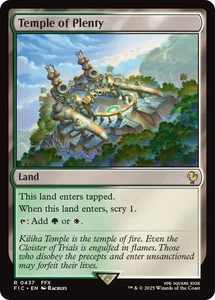 Foil - Temple of Plenty (Surge Foil) - 437 / NM / English - Picture 1 of 1