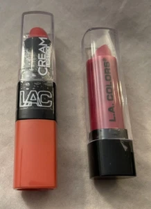 Brand New L.A. Colors Lipstick Heavenly & Dusty Rose - Picture 1 of 3
