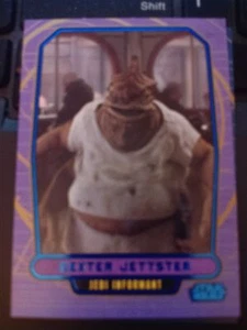 Star Wars 2012 Galactic Files 1 #50 Dexter Jettster AZUL Paralelo 310/350 - Imagen 1 de 1