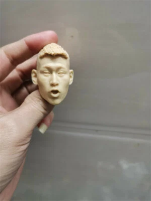 1:6 Asian Jeremy Shu-How Lin Head Sculpt Carved For 12inch Male HT Figure Body - Image 1 of 4