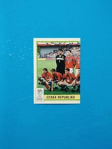 Figurine Panini UEFA Euro 2000 New Sticker N 295 Squadra Ceska Republika Black - Picture 1 of 1