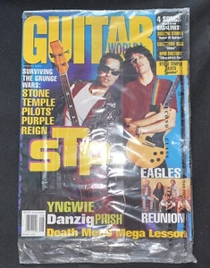 Guitar World Aug 1994 Stone Temple Pilots YNGWIE Danzig PHISH Eagles Sealed - Picture 1 of 3