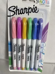 Sharpie S•note Creative Marker Precise & Broad Lines 2-in-1 Tip COMBINESHIP - Picture 1 of 2