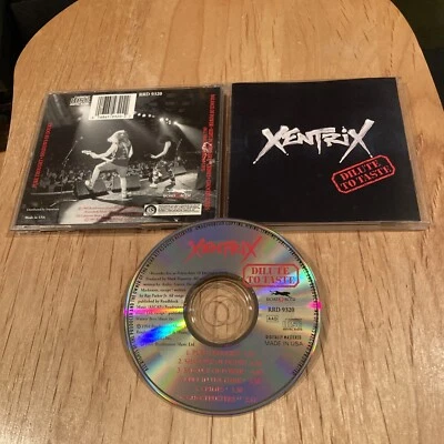 Xentrix ‎– Dilute To Taste  CD 1st US press metallica testament megadeth heathen Foto 1 de 4