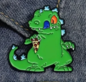 REPTAR enamel pin - lapel brooch cartoon - FREE SHIPPING - Picture 1 of 2