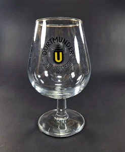 Union Pils Dortmund Dortmunder Union-Bier Stemmed Pilsner Beer Glass Germany - Picture 1 of 2