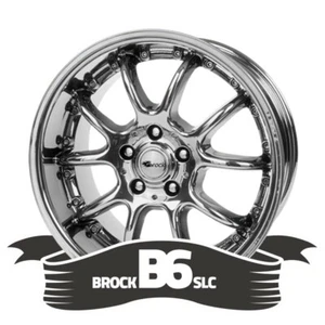 NEUE Brock B6 5/110 10x17" ET30 Chrom Alufelge Retro - Bild 1 von 3