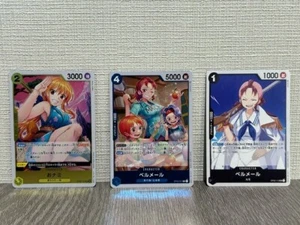 O-Nami OP06-101 R Bell-mère OP02-112 UC OP03-051 R ONE PIECE Card Game Japanese - Picture 1 of 5